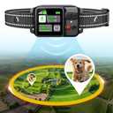 GPS Wireless Dog Fence System - Dog Collar, Electric Circular Fence for Dogs | Safe Zone Radius up to 6561 ft | GPS Positioning, Protection Mode, 100% Waterproof | Outdoor Use Only