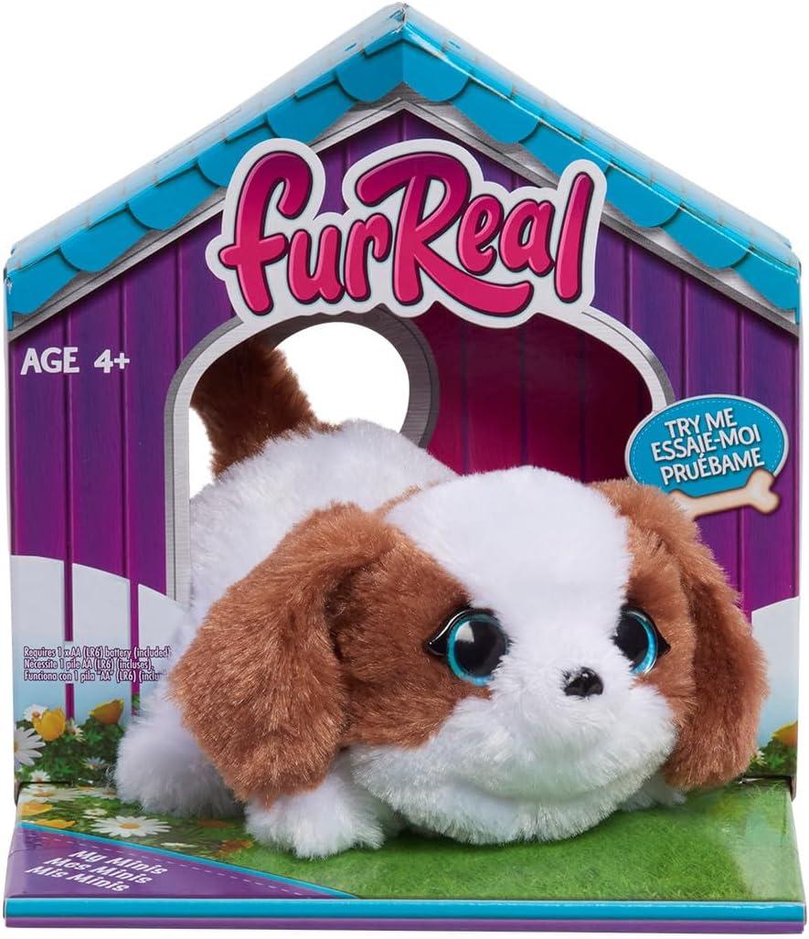furReal My Minis Puppy Interactive Toy, Small Plush Puppy with Movement, Stuffed Animals, Kids Toys for Ages 4 Up by Just Play