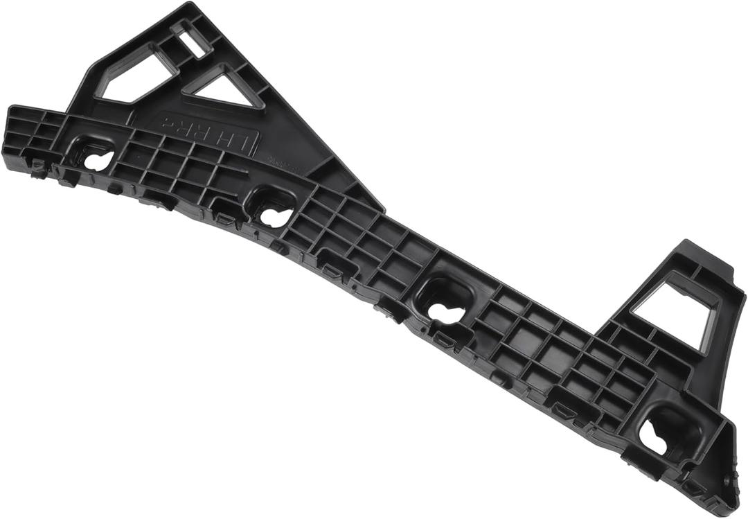 Bumper Support Bracket, Left Side Rear Bumper Retainer Bracket Hold Mount No.86651M6000 for Kia Forte 2019-2021 ABS Plastic Black, 1 Pc