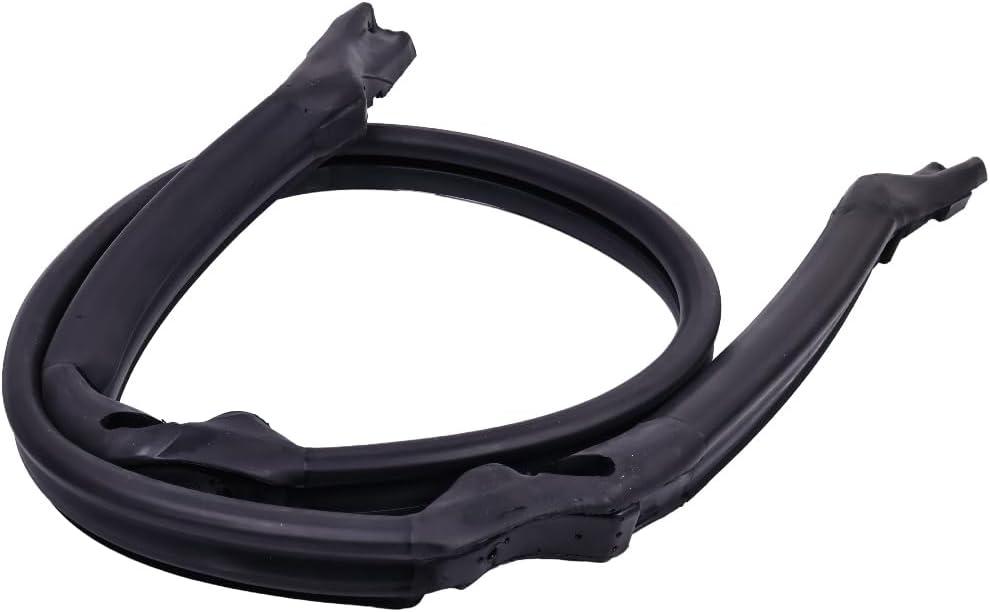 DVPARTS Rear Roof Pillar Weatherstrip 10329158 G4095 Compatible with 1997-2004 Chevrolet Corvette Rear Roof Panel