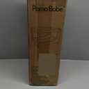 Pamo Babe Portable Crib Baby Playpen with Mattress and Carry Bag Grey