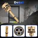 6 Setting Diverter Cartridge 6 way shower diverter valve Compatible with R11000,R22000 Replace# RP51919