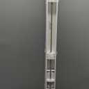 Aluminum Venetian Blinds for Indoor Windows 16" 22" 35" 44" 48" 56" 62" 70" 76" Width, 1" Slat Horizontal Privacy Window Blinds No Drilling Required, Cordless Darkening Blind Shades(White)