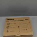 SUNVIE 200W Landscape Lighting Transformer Outdoor Low Voltage Landscape Transformer with Timer and Photocell Sensor Waterproof 120V to 12V/14VAC Low Voltage Transformer for Landscape Garden Lights