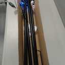 Flacchi Christmas Outdoor Star String Lights - Pole Set with Remote, Multiple Lighting Modes, Timer, and Waterproof Feature (Cool White & Multicolor, Ball 10 FT/432 LED)