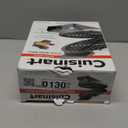 Cuisinart Waffle Maker, 1250W Round Classic Waffle Iron, 5-Setting Adjustable Browning Control, WMR-CANAS, Brushed Stainless