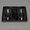 𝟫𝟢𝟢𝟦/𝖧𝖡𝟣 6500K Cool White, 60000LM 900% Brighter, Backup Plug & Play IP68 Waterproof Replacement with 2pcs 194 168 T10 2825 Bulb for Interior Off-Road Lights