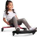 Radio Flyer Stingray Pro, for Ages 3-8, Hands Free, Foot Powered Ride On with 360-degree Caster Wheels, Adjustable Seat with Integrated Handles, Solid Steel Frame, Padded Seat, Kids Ride On Toys