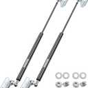 20 Inch 100LB/445N Gas Shock Strut Spring Lift Support for Heavy Hydraulic lid RV Bed Kit DIY Truck Canopy Window Cabinet Door Tool Box Basement Boat Hatch Mattress