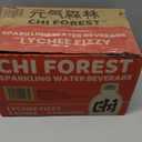 CHI FOREST Flavored Sparkling Water Beverage, Lychee Flavor, Zero Sugar, 16.2 fl oz Bottles (pack of 15), BBD 06/05/202