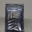TOPPROS Pack of 8 M6 X 1.0-Pitch 25mm Length Hex Width 10mm Metric Hex Coupling Nut 304 Stainless Steel Rod Coupling Nuts