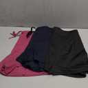 Real Essentials 3 Pack: Women's Athletic Running Shorts - Hiking Gym Yoga Workout Casual Lounge with Pockets (Large)