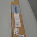 Ivilon Drapery Window Curtain Rod - Knob Design, 1 Inch Rod, 72 to 144 Inch. Antique Black