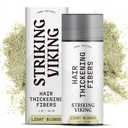 Striking Viking Hair Fibers for Thinning Hair - Building Fibers (Light Blonde) 28g - Naturally Derived Formula - Long Lasting Powder for Undetectable, Thicker Looking Results for Men & Women