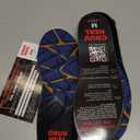 CRUVHEAL Work Orthotic Insoles - Anti Fatigue Medium Arch Support Shoe Insert Men Women - Plantar Fasciitis Flat Feet - Relieve Foot Pain - Work Boot Insoles Standing All Day (M, Blue) (M(Men 7.5-9||Women 8.5-10))