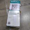 ClosetMaid SuiteSymphony Wood Closet Organizer Starter Kit with Tower and 3 Hang Rods, Shelves, Adjustable, Fits Spaces 4  9 ft. Wide, Pure White