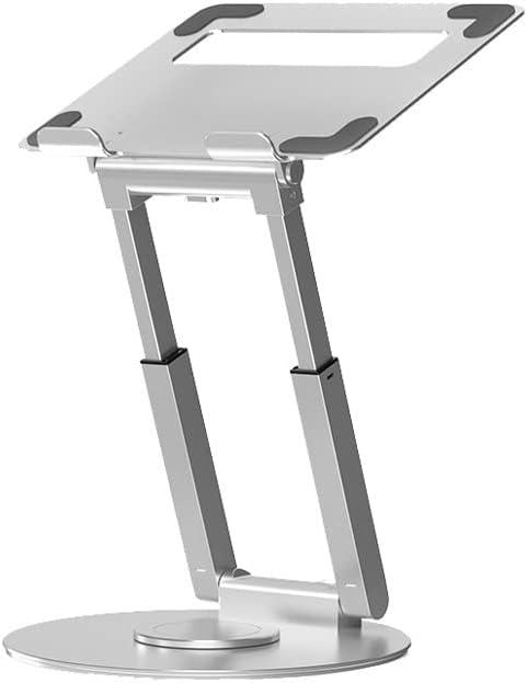 Rotatable Laptop Bracket Bracket Suspended Elevated Portable Support Shelf Aluminum Alloy Office Desktop Durable,A