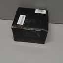 KYHSHJ Standard Outlets Recessed Circular Floor Socket Kit with 2 * 20A Receptacle4.8A*2 USB-A Ports Corrosive Resistant Hardware,Black