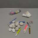 Dan&Darci Kids Rock Painting Kit - Glow in The Dark - Easter Gifts Arts & Crafts for Boys and Girls Ages 6-12 - Craft Activities Kits - Creative Art Toys for 6, 7, 8, 9, 10, 11 & 12 Year Old Kid