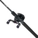 Abu Garcia Max SX Low Profile Baitcast Reel and Fishing Rod Combo, 7' - Medium