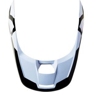 Fox Racing Mens V1 Helmet Visor (BLACK/WHITE)