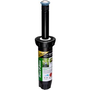Rain Bird 8SAPROPR Pressure Regulating (PRS) High-Efficiency Pro Rotary Sprinkler, Hand Adjustable 45 - 270 Pattern, 8' - 14' Spray Distance, 4" Pop-up Height