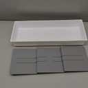 OXO Good Grips Kitchen, Compact Spice Drawer Organizer, White (Compact (Pack of 1))