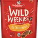 Stella & Chewy's Freeze-Dried Raw Wild Weenies Dog Treats - High-Protein Training Treats for Dogs & Puppies - All-Natural Chicken Recipe with 97% Meat & Organs - USA Made - 3.25 oz Bag (EXP 09/06/27)