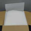 Geelin 8 Pack Acrylic Buffet Risers - 3 to 10 Inch Decorative Cube Boxes, Display Stands with Hollow Bottoms for Food Jewelry Table Display Supplies(White,Flat)