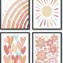ULEGIE Little Girl Room Decor Baby Girl Room Decor Girls Wall Decor, 8X10in