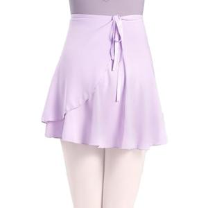 Daydance Toddler Girls Women Ballet Wrap Skirts Sheer Chiffon Dance Apron Towel for Leotards S