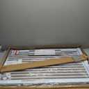 41" Extra Tall Cat Gate for Doorway, 29.6-31.5''W Metal Pet Baby Safe Gate, Extra Wide Pressure Mounted Baby Gate, No Drilling Cat Fence Indoor, Tall Dog Gate, White