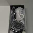 6 Spray Modes High Pressure Handheld Showerhead Set Upgraded 5 Inches Shower Head with Handheld Spray Premium Chrome Handheld Shower Head 60 Inches Stainless Steel Hose-1-Min Install