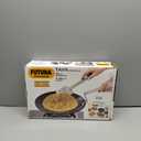 Hawkins Futura 28 cm Tava, Hard Anodised Tawa with Stainless Steel Handle, Black (AT28) (11 Inch)