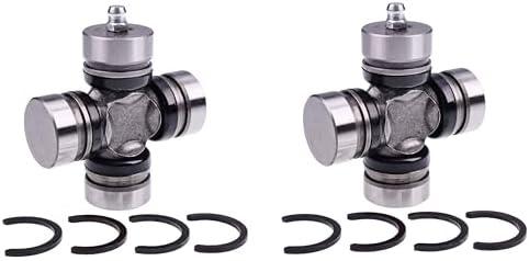 WQSING 2X U-Joint Universal Joint 3435-011 1402-462 0402-944 for Arctic Cat Front Rear Drive Shaft 1000 Ltd Mudpro 15-17 19-1001 650 2004-2008 Prowler