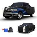 Ram 1500/2500/3500 Truck Cover Custom Fit 1994-2026 Club/Extended/Quad/Regular Cab SB (6.3'-8.1') with Door Zipper, 12 Layers Full Exterior Pickup Truck Cover Waterproof All Weather.