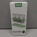 White Elephant Gifts Christmas Stocking Stuffers, Ice Cube Tray for Stanley Tumbler 20-40oz, Silicone Ice Molds for Freezer, Ice Maker for Whiskey, Coffee, BPA-free, Gift for Men(Green)