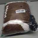 Muiteiur 18.5 Inch Football Plush Toy, Stuffed Rugby Plush with Cute Smile, Soft Stuffed Sports Toy, for Kids Girls Boys Fans