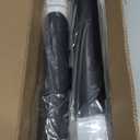 Modern Pendent Lights in Kitchen, Black Mini Pendant Light Bedroom Bedside Table Small Chandelier, Metal Rod Ceiling Pendant Lighting for Kitchen Island Bedroom Restaurant bar (2-Pack)