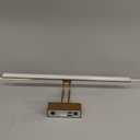 Picture Light,Picture Lights for Wall Cordless,20" Picture Lights with Timer and Dimmable,Battery Wall Lights for Display Gallery Painting Art Frame Portrait-Brass