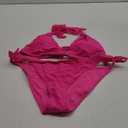 Women Halter Bikini Set - Two Piece Triangle Swimsuit Tie Bathing Suit 2025 Cute Swimwear (Large, Hot Pink)