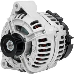 SCITOO Alternator Compatible with 2004-2008 for Chrysler for Crossfire 3.2V6 04 05 06 07 08 Base and SRT6 All Models - 12V 120Amp CW 6-Groove Pulley, Replace OE 13884 23096 11-154-72-02 0111546802
