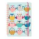 Little Owls Lined Notebook: Plastic Free Packaging