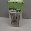 QWR Reinforced Cat Screen Door,Fits Door Opening Size 32''x 80'',Thickened Cat Proof Screen Door with Zipper Closure for Living Room,Kitchen,Bedroom.