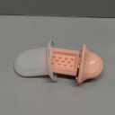 Diggs Groov Crate Training Aid for Puppies and Nervous Dogs  Calming Lick Mat for Crate Training & Separation  Puppy Enrichment Toy with Freezer Shell  BPA-Free  (Blush)