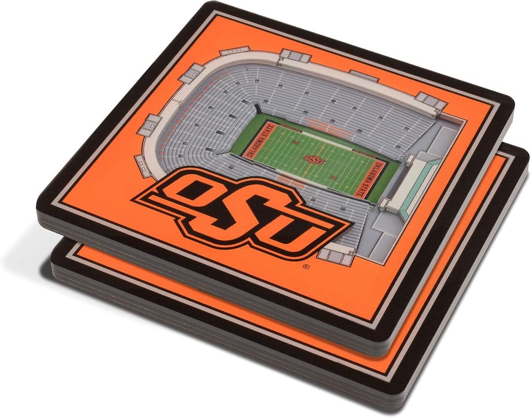 YouTheFan NCAA 3D StadiumView Coasters