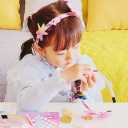 6 Hair Bands 36 Accessories DIY Headband Making Kit for Girls Ages 5-12 Gift Creative Activity