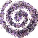 2 x 335g Amethyst Crystal Chips Purple Crushed Stones Bulk Tumbled Chips