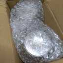 Lamosi 150 Pack 9 oz Clear Plastic Cups, Disposable Clear Plastic Cups, Fancy Clear Plastic Cocktail Cups for Wedding, Thanksgiving, Christmas, Parties