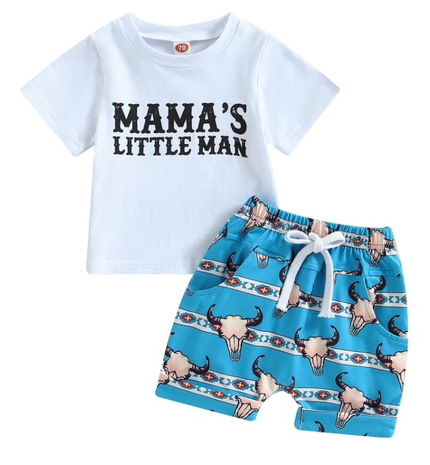 Kodaruber T-Shirt and Shorts 6-12M